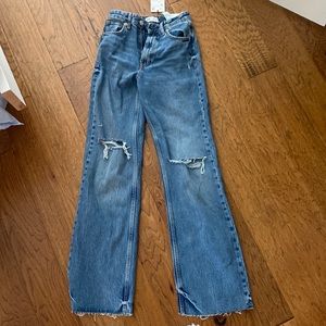 Zara wide leg jeans NWT